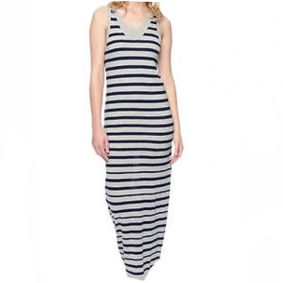 splendid cotton dress splendid Blue And White Striped Cotton Dress . NWT $118 Size Large